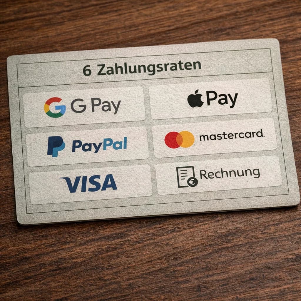 Sichere Zahlung